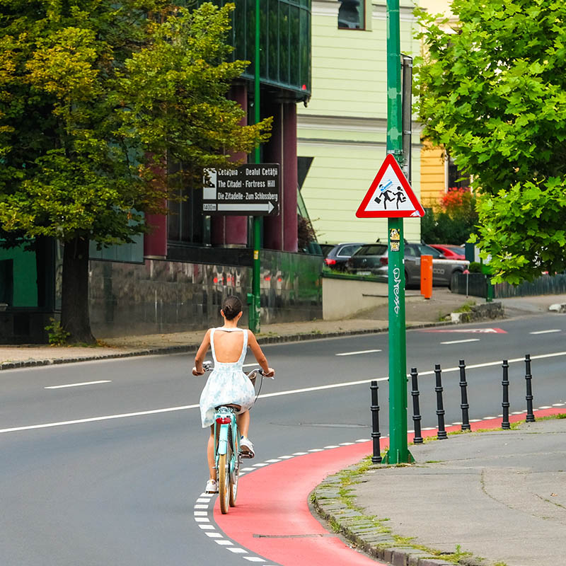 Pietoni și bicicliști